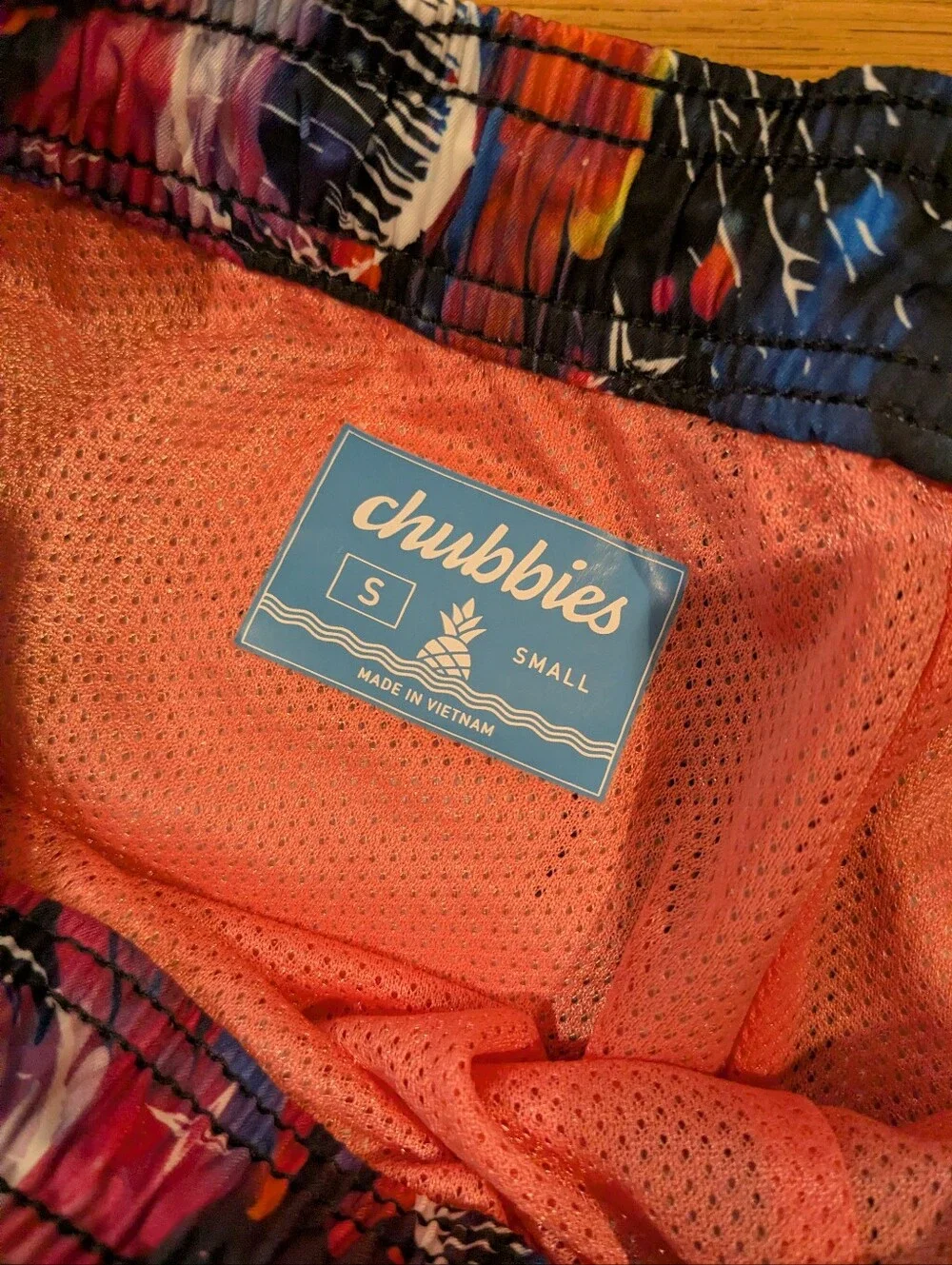 chubbies galaxy print